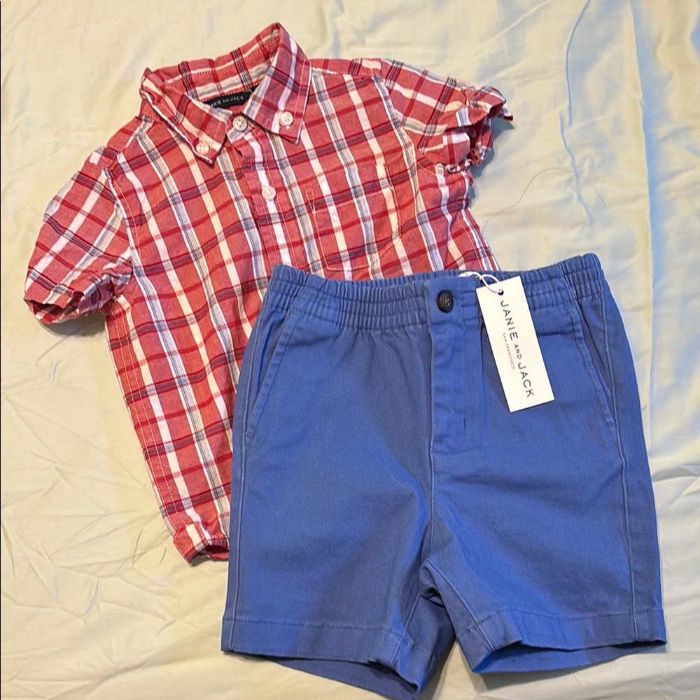 Janie and Jack Summer Outfit 🎆